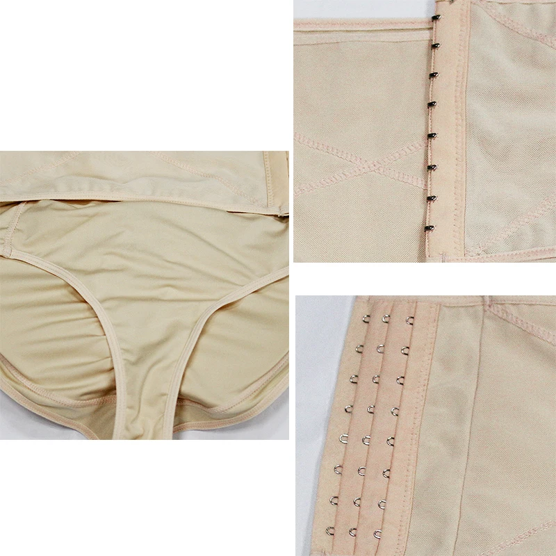 Шейпер женский для подтяжки ягодиц и бедер незаметные трусики с подкладкой