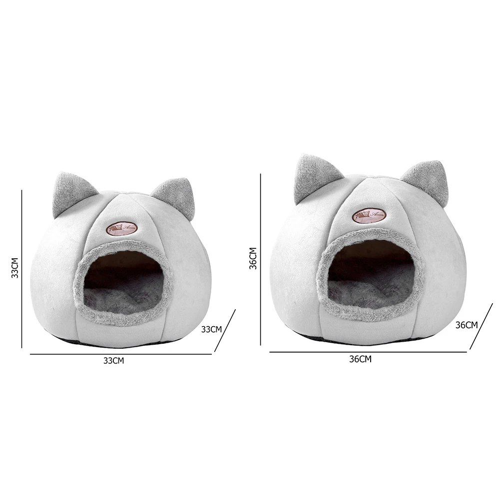 

Foldable Cute Winter Warm Pet Dog Cat Bed House Kennel Puppy Kitten Nest Sleeping Mat Basket Cave Pets Tent Dogs Cats Supplies