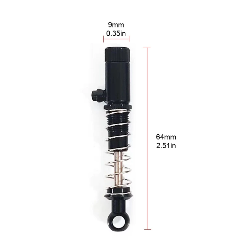 

4pcs Upgrade Parts Shock Absorbers for WPL C14 C24 Wltoys A949 A959 A969 A979 K929 RC Crawler Car