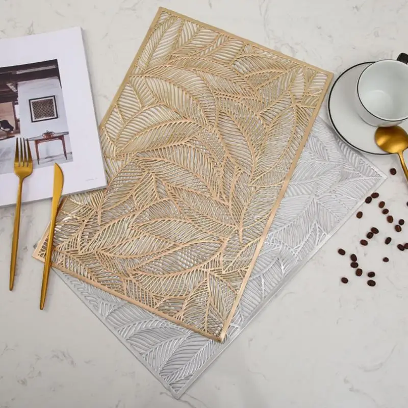 

Hollow Clouds Oil Resistant Non-slip Kitchen Placemat Coaster Insulation Pad Dish Coffee Cup Table Mat Home Decor