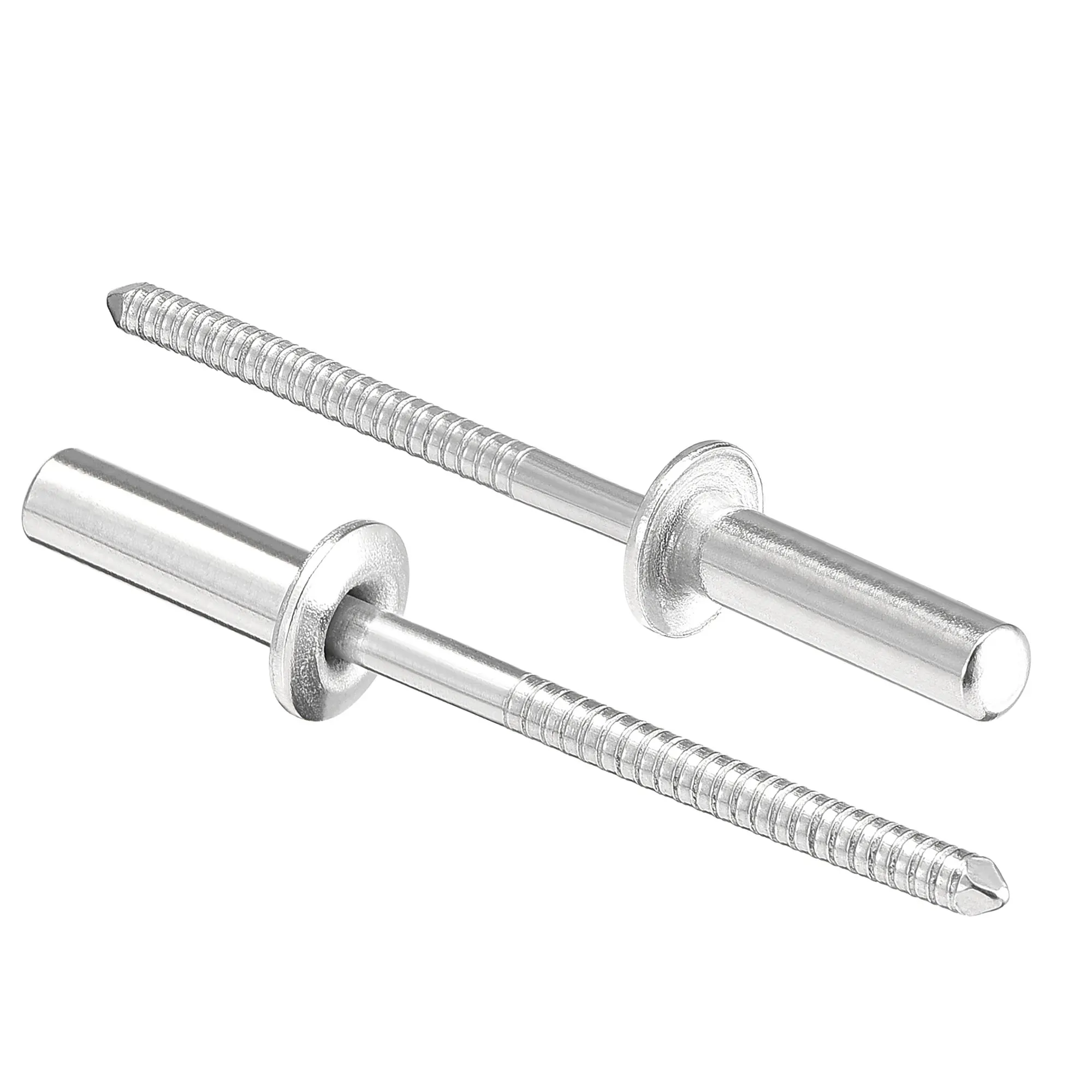 

Uxcell 100pcs Blind Rivets 304 Stainless Steel 4mm Diameter 13mm Grip Length