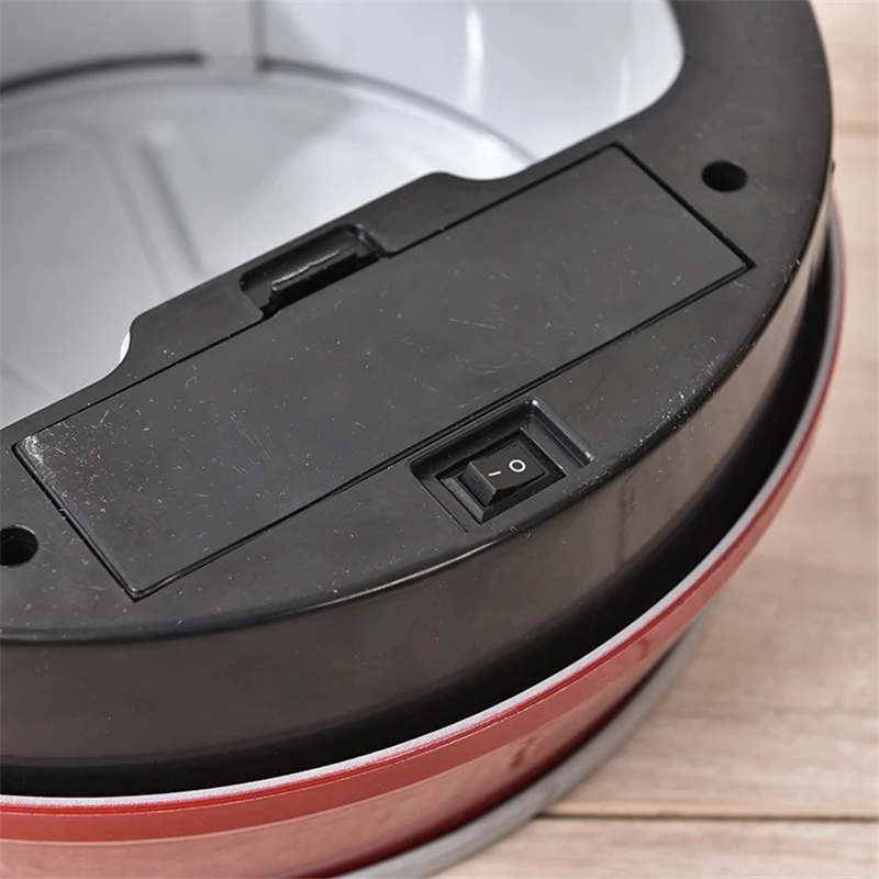 

ELOSSA Smart Induction Trash Can Automatic Waste Bin Creativity Trash Can Bathroom Electric Type Touch Trash Bin Paper Basket