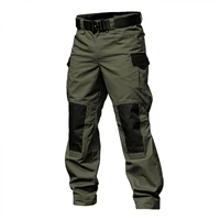 men military tactical cargo pants army green combat trousers multi pockets gray uniform paintball airsoft autumn work clothing