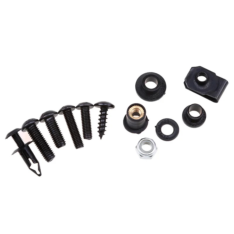 Винты POSSBAY для мотоцикла Faring Комплект болтов кузова подходят скутера Suzuki GSXR1300