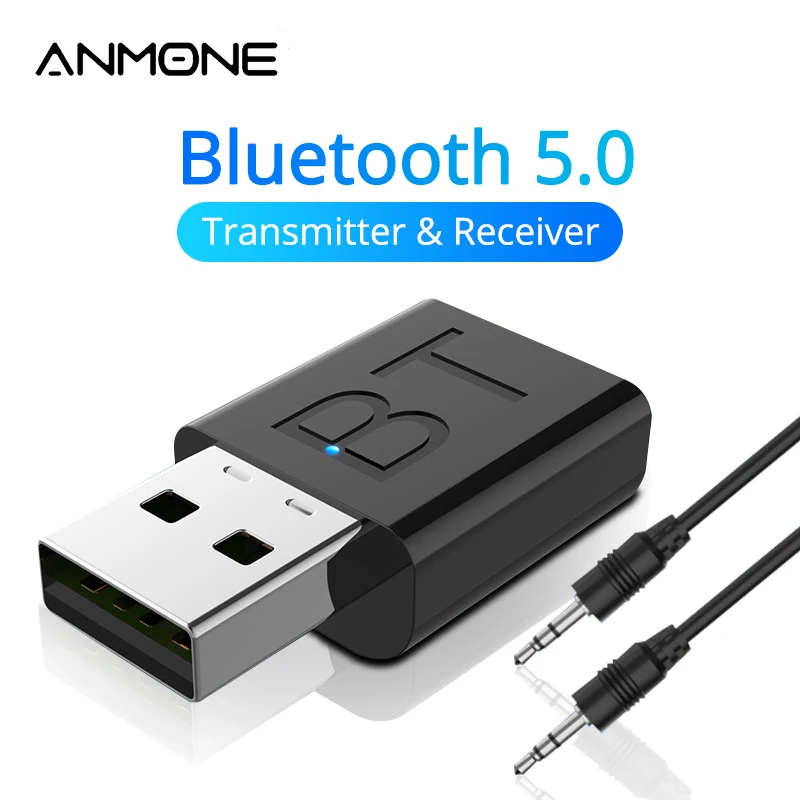 Новинка USB Bluetooth 5 0 аудио приемник передатчик автомобильный AUX кабель комплект для