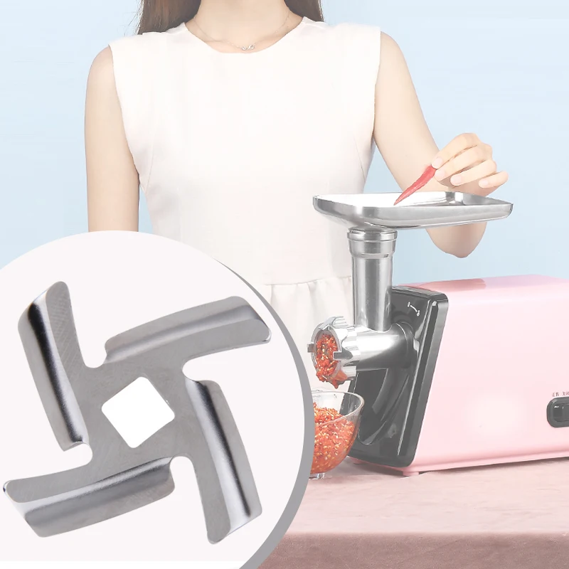 Новинка 1 шт./2 шт. внутреннее отверстие 8 мм лезвие для мясорубки подходит серии MGB