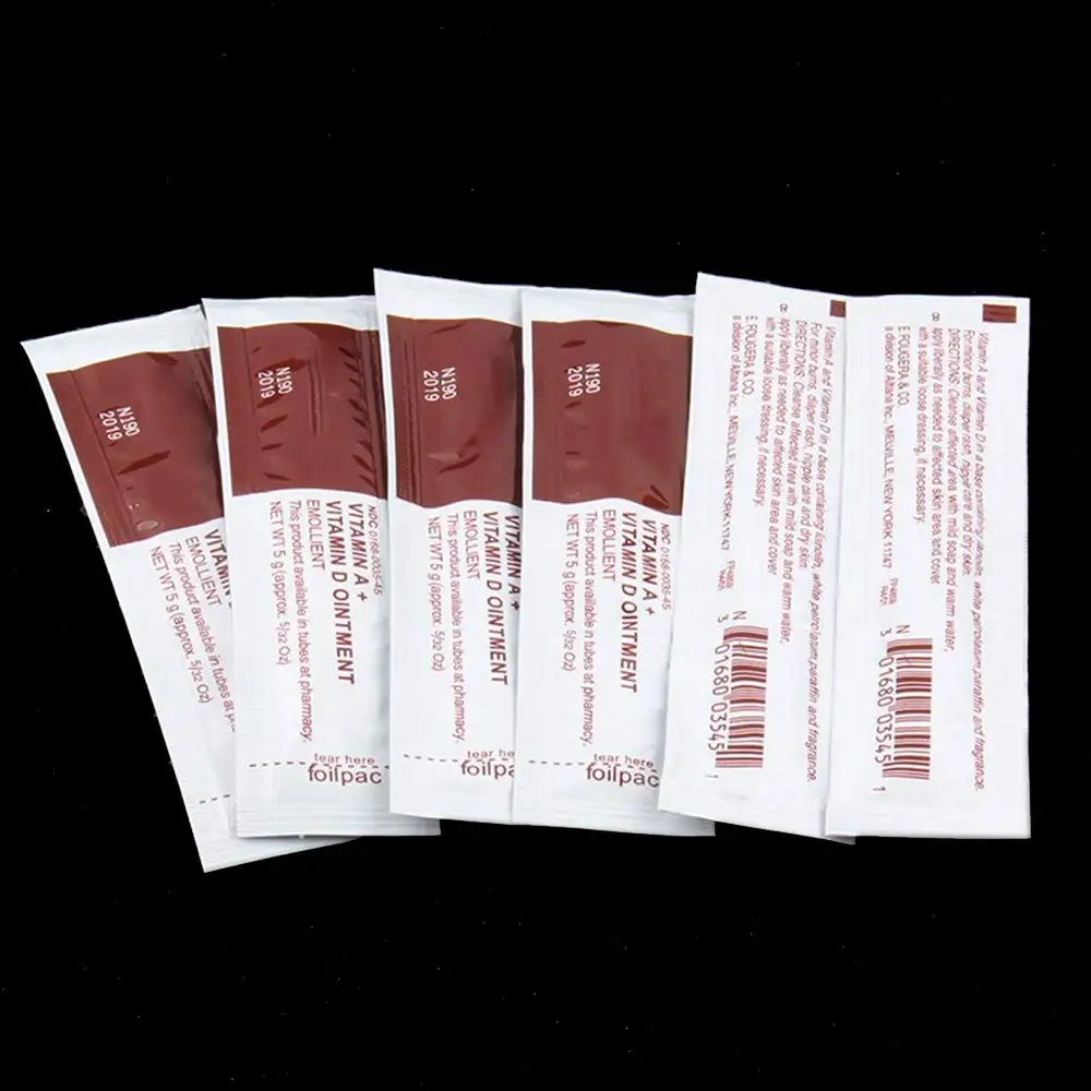 Hot 50pcs Tattoo Fougera Vitamin Ointment A&D Anti Scar Repair Gel Tattoo Aftercare Cream for Body Art Tattoo Accessories