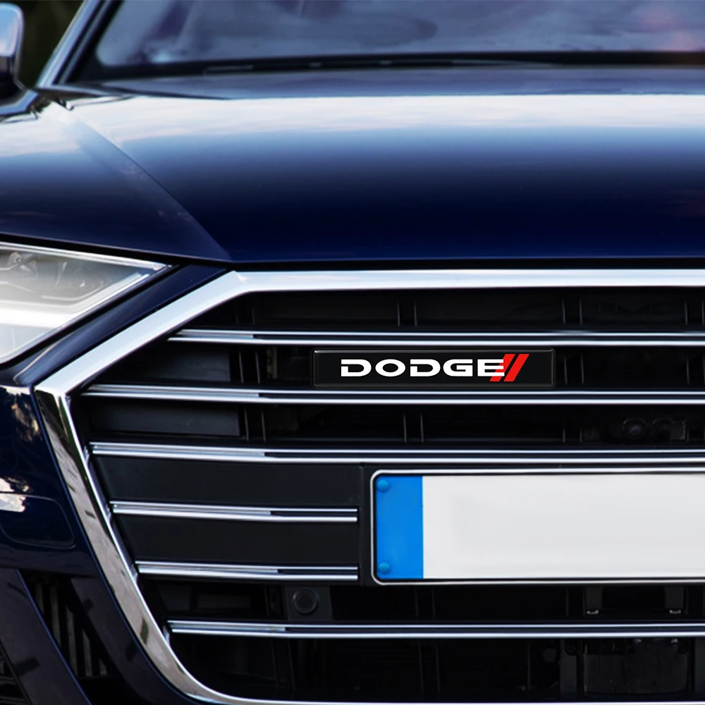 

Waterproof Car LED Lights Front Hood Grille Emblem Badge Decoration Lamp Accessories For Dodge Challenger RAMCharger Avenger SXT
