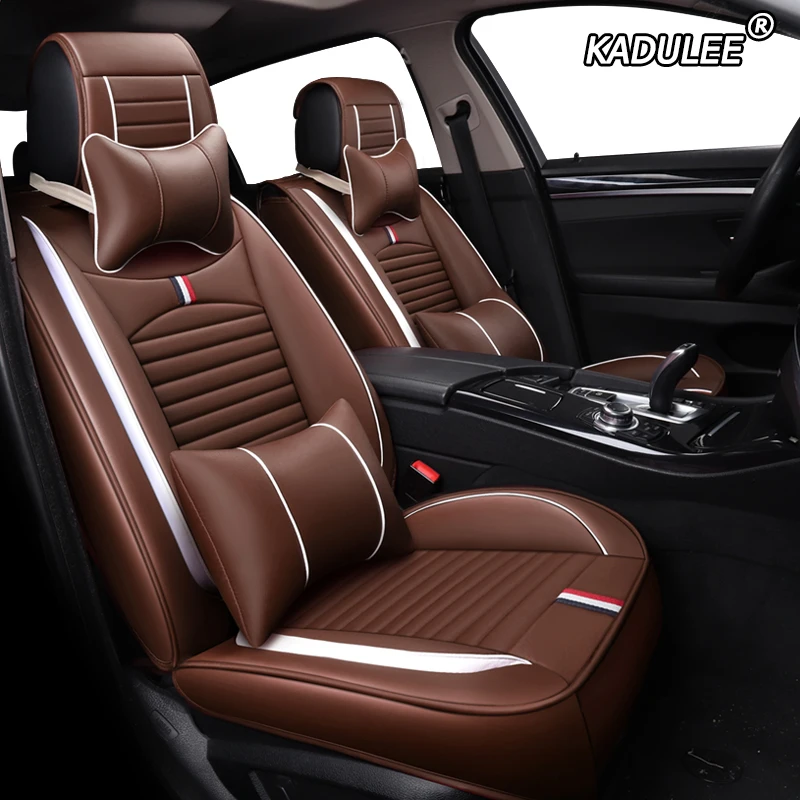 Авто ПУ кожаные чехлы для автомобильных сидений mercedes ml w163 dvd-плеер Toyota Venza kia sportage 4