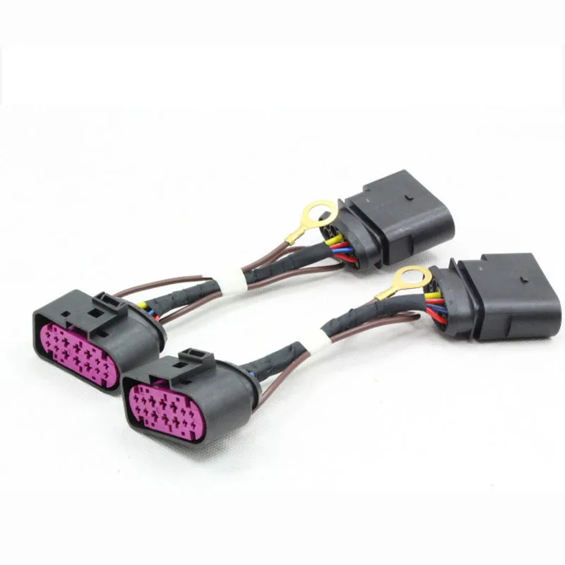 Ксеноновая лампа HID от 10 до 14 контактов переходник подходит для Golf 6 MK6 VI|adapter hid|xenon