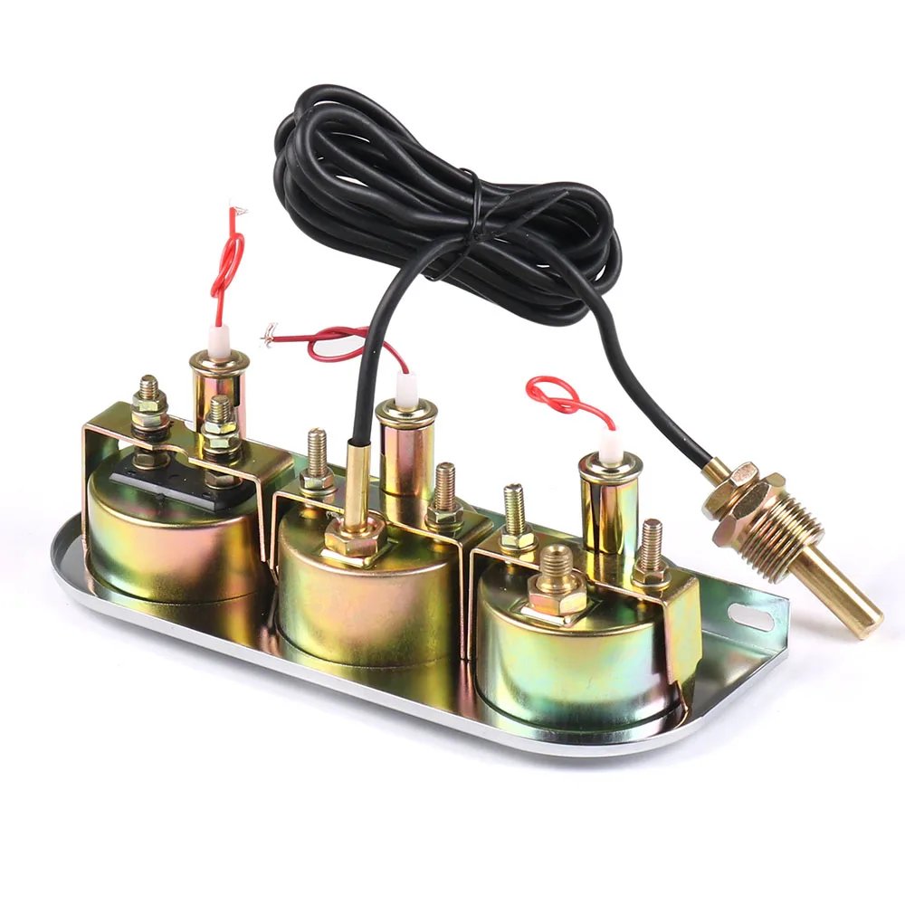 2 &quotХромированная панель измеритель температуры воды под давлением масла