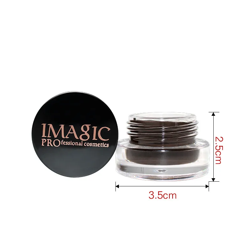 Новые поступления Профессиональный гель для бровей 6 видов цветов высокий