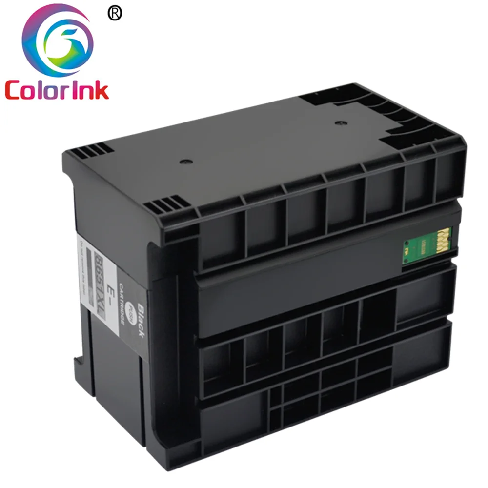 Цветной картридж T8651 8651XL совместим с Epson WorkForce Pro WF M5191 M5190 M5690 пигмент для принтера чернильный картридж