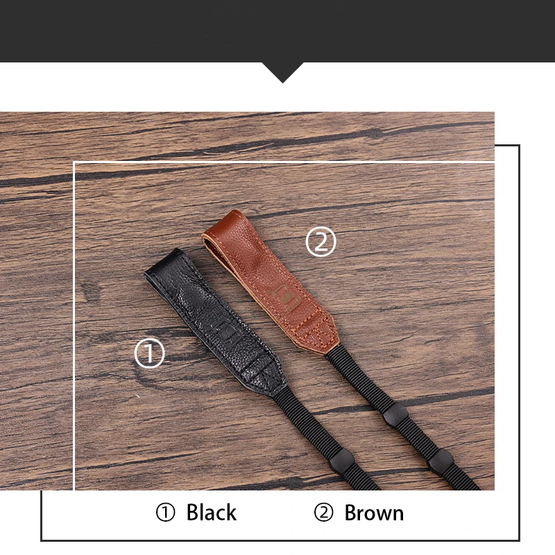 leather wrist strap slr camera canon 850 nikon z5 z6 fuji xt4 sony a7r3 leica olympus micro single quick disassembly hand strap free global shipping