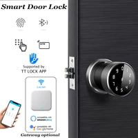 tuya bluetooth lock smart home lock fingerprint door lock key entry passage mode office privacy lock digital lock