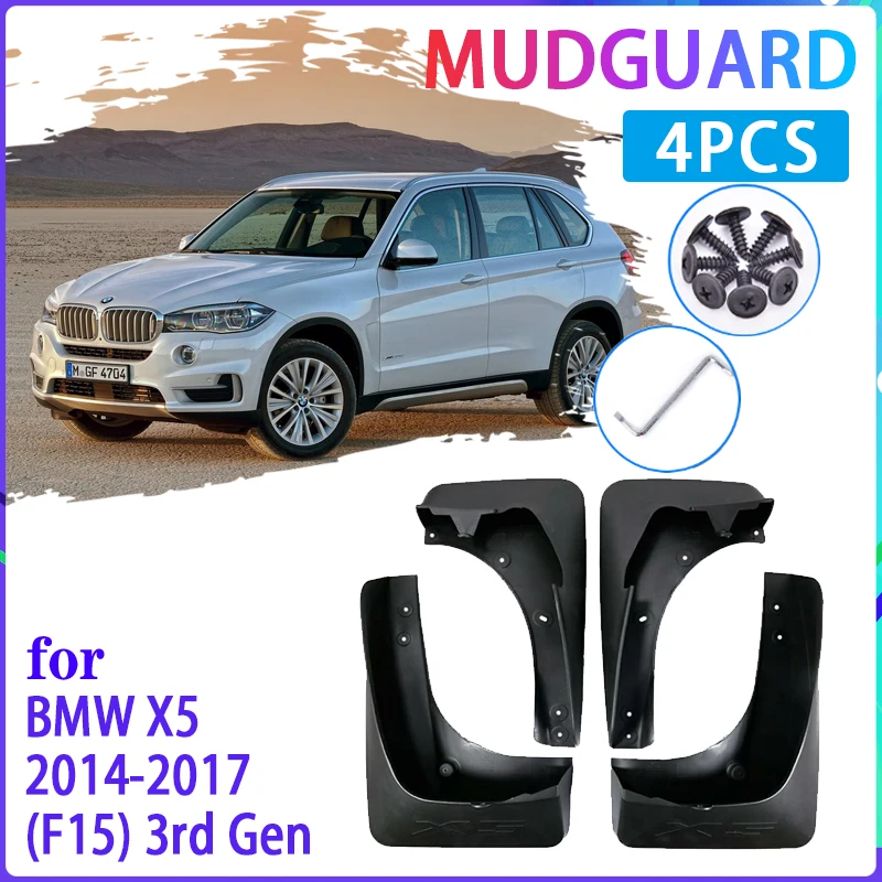 

Car Mud Flaps for BMW X5 F15 2014~2017 2015 2016 Mudguard Splash Guards Fender Mudflaps Auto Accessories