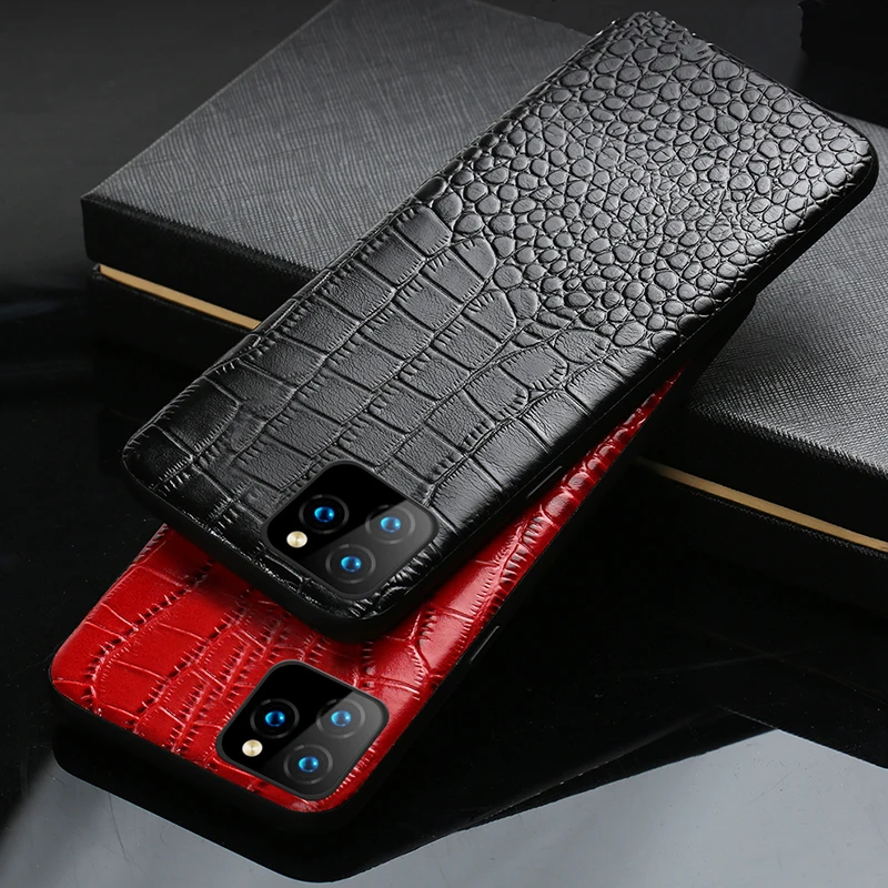 Чехол для телефона LANGSIDI из натуральной кожи iphone 11 pro max 12 роскошный противоударный