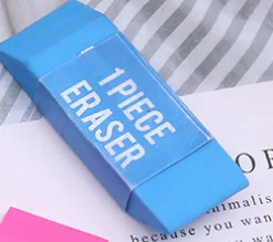 Бургундия 1 pcs Jelly Color Eraser Drawing Exam Eraser School Office Supply Pupil Prize Stationery Gift Cute Eraser Rewards Small Gifts - Цвет: Бургундия