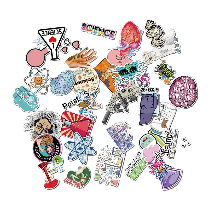 Стикеры для девочек и мальчиков 25/50 шт. наклейки багажа ноутбука скейтборда