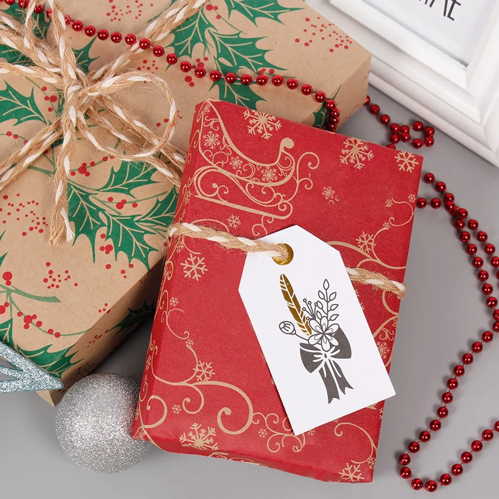 Двухсторонний узор сделай сам из воловьей кожи упаковочная бумага для