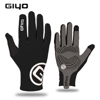 giyo touch screen long full fingers gel sports cycling gloves women men bicycle mtb road bike riding racing