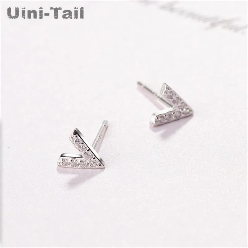 Uini-Tail Горячая Распродажа Новая искусственная Серебристая простая английская