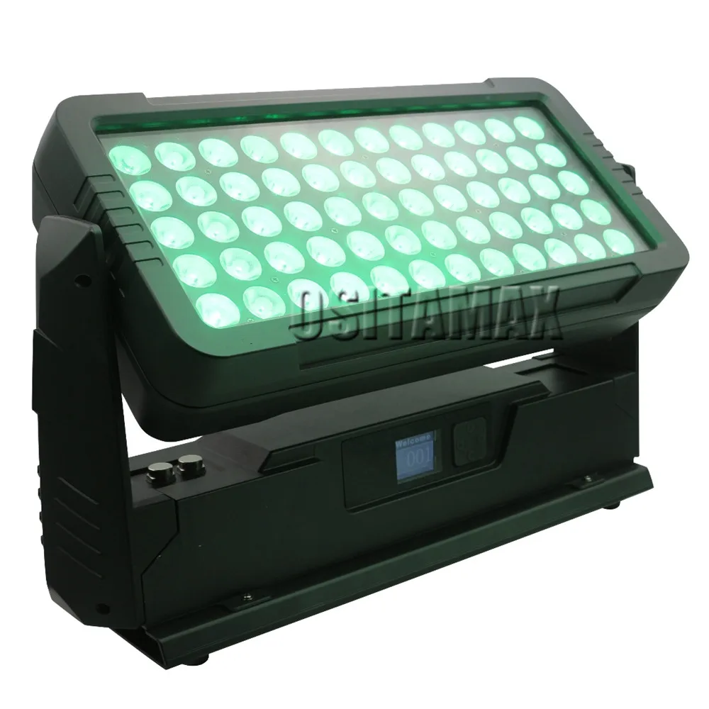 Водонепроницаемый светодиодный настенный светильник 4 в 1 60x12 Вт с регулируемой