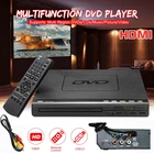 Домашний 1080P HD DVD-плеер USB мультимедийный цифровой DVD-телевизор Поддержка совместимых CD SVCD VCD MP3 MP4 видео
