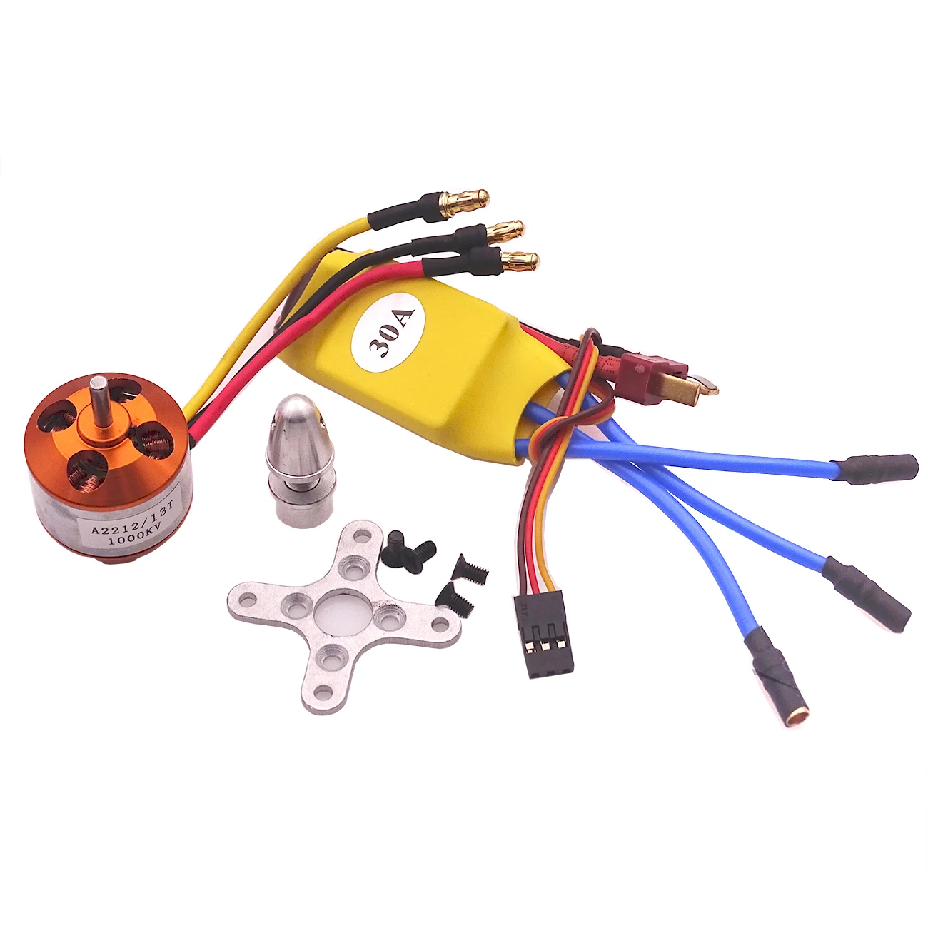 XXD 930KV 1000KV 1400KV 1800KV 2200KV 2450KV бесщеточный двигатель с 30A бесщеточный ESC контроллер скорости двигателя для радиоуправляемого дрона