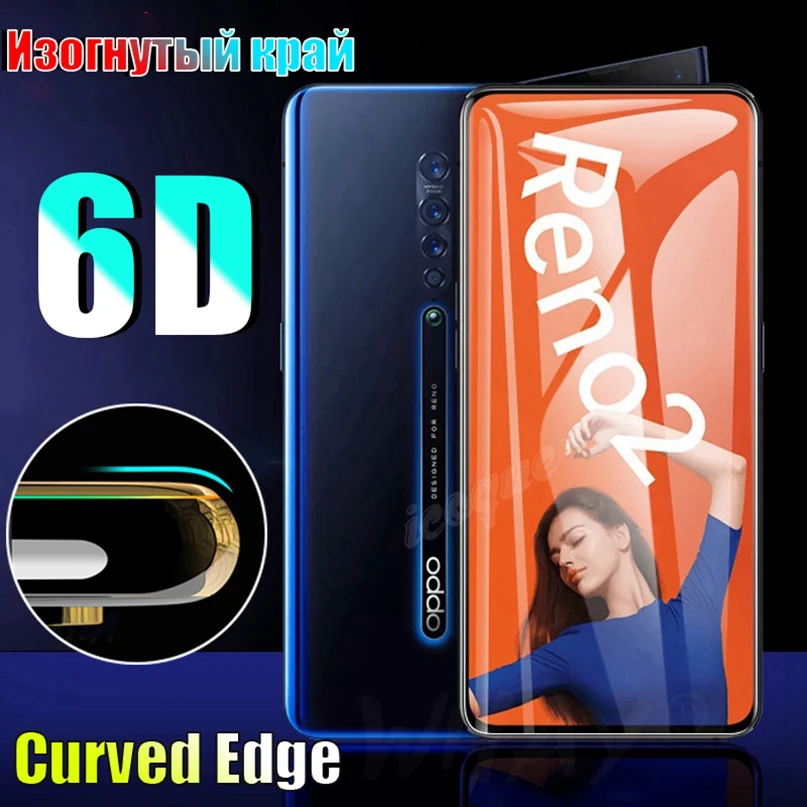 6D стекло для OPPO Reno 3 pro global 4 2 2Z A92s защита экрана закаленное Realme X50 Pro 6 5 Narzo 10 10a C11