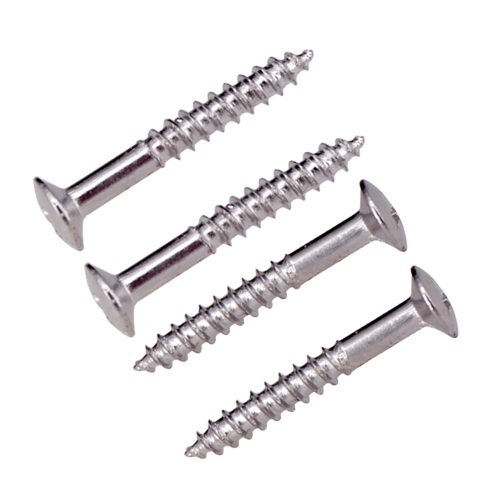 40 шт. крепежные винты для электрогитары|Детали и аксессуары гитар| |