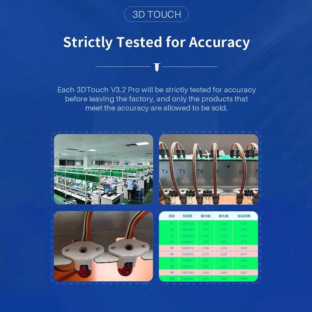 

1pcs Auto Leveling Sensor New Edition 3d V3.2 Pro For 3d Printer Improve Printing Precision Q1n8