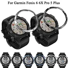 Металлический защитный чехол для смарт-часов Garmin Frame Fenix 6 6X Pro Sapphire 5 Plus, металлическое кольцо, аксессуары для защиты от царапин