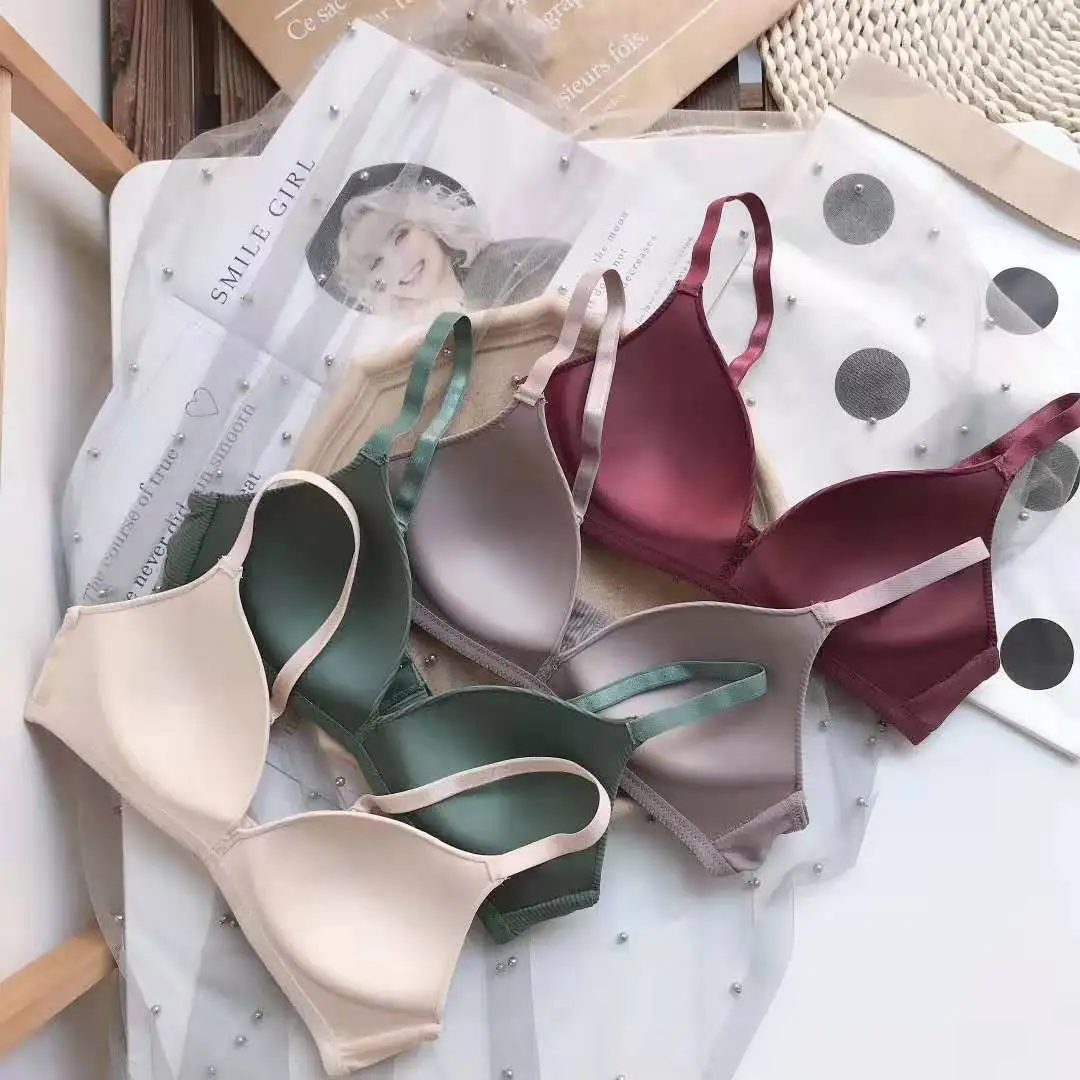 Женский бесшовный бюстгальтер с чашками пуш ап без косточек|Бюстгальтеры| |