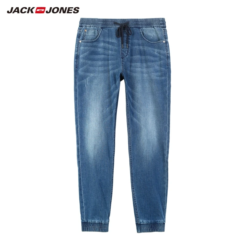 JackJones Для мужчин с эластичной плотно прилегает к телу ноги зауженные укороченные