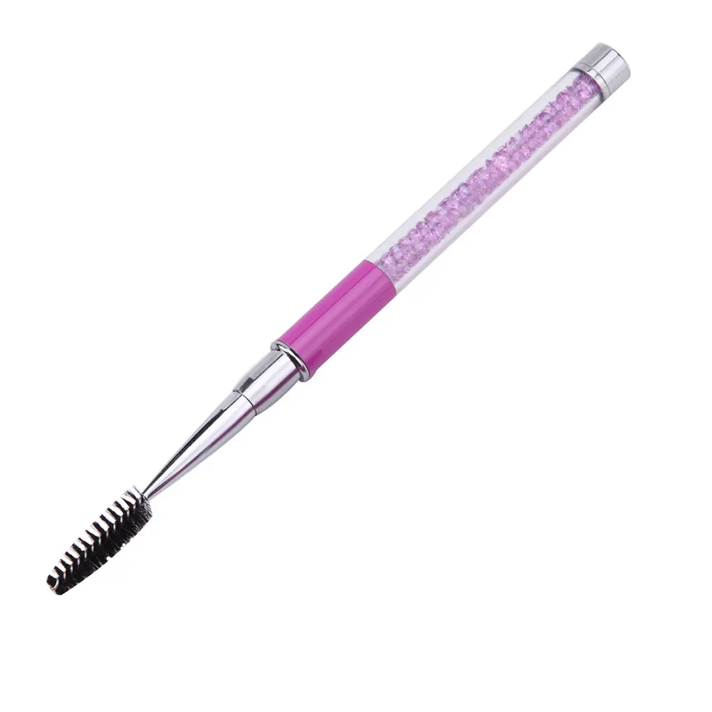 Блестящая щетка для ресниц многоразовая кисть косметическая палочка туши