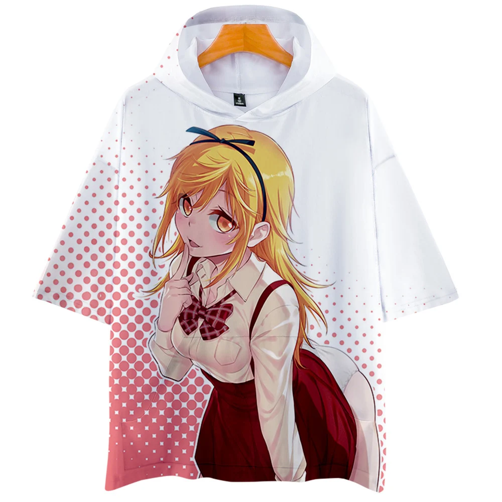 

Футболка с капюшоном world's end halem с 3D принтом манга, лето 2021, мягкие Пуловеры для мужчин и женщин в стиле Харадзюку, футболка