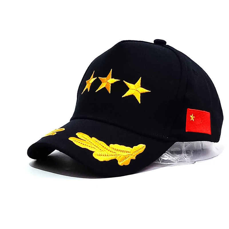 Бейсболка NDU с тремя звездами оригинальная кепка со звездочками для ветеранов