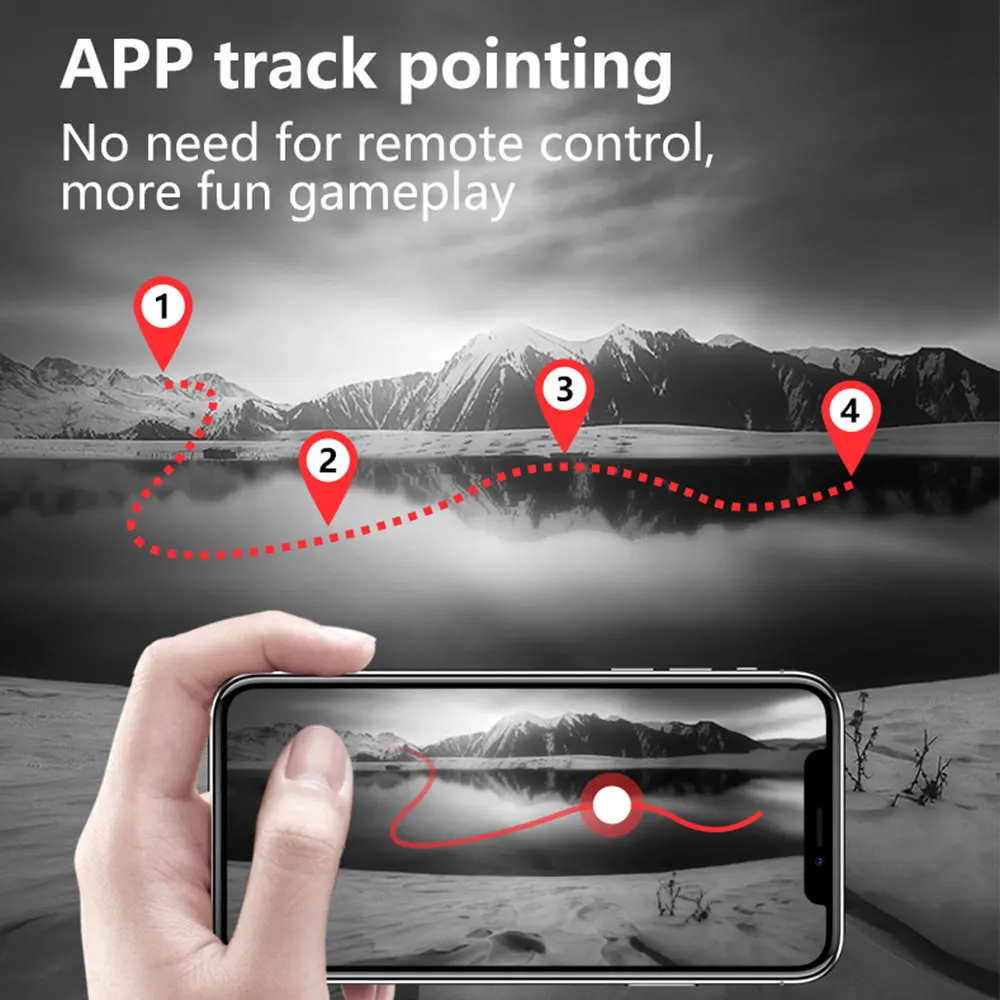 Дрон 4k Квадрокоптер с камерой вертолет дистанционным управлением Wi-Fi