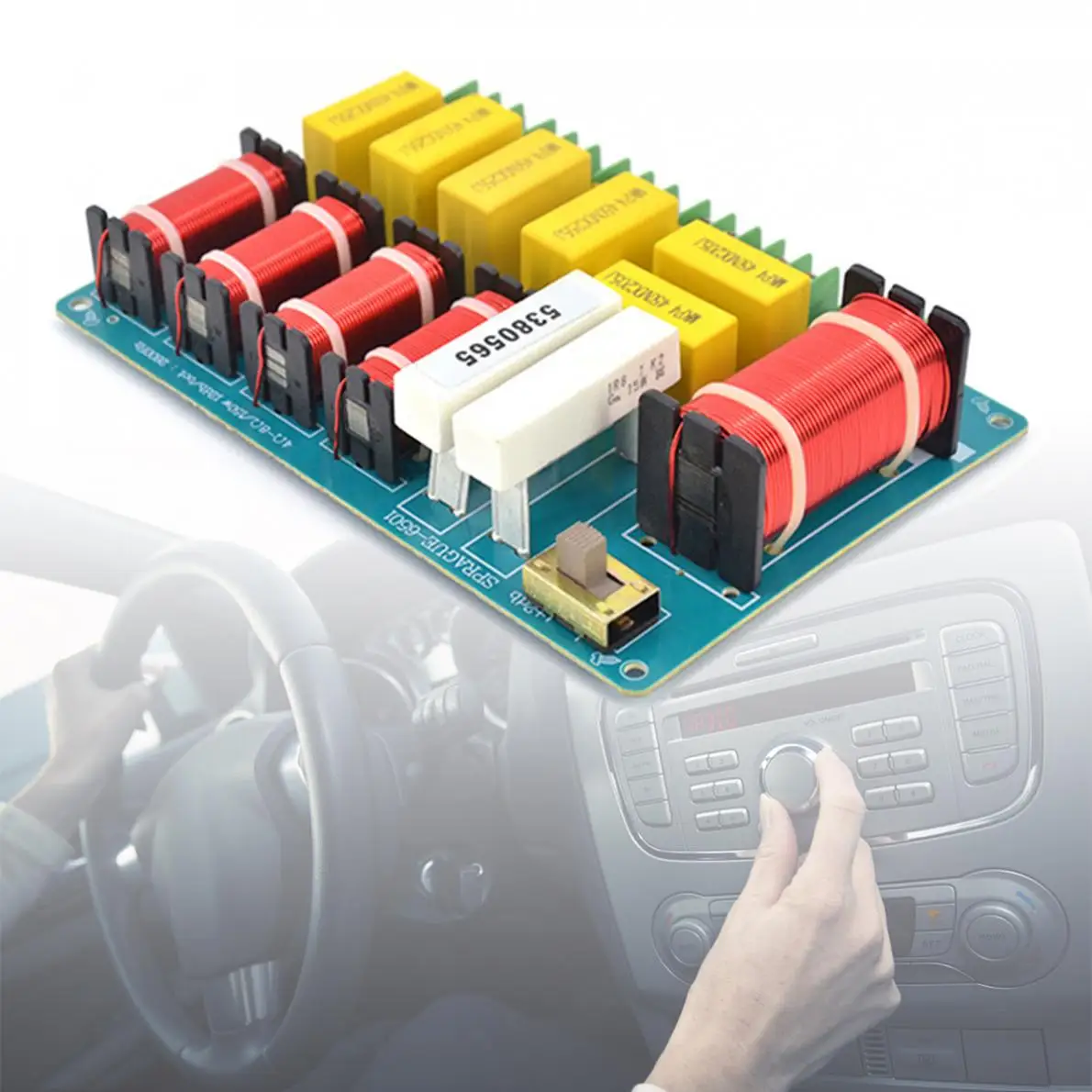 5 способов 300 Вт автомобильный динамик кроссовер аудио ВЧ + бас независимый s