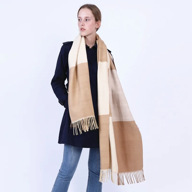 В Корейском стиле квадратный кашемировый шарф квадратной формы для детей в осень