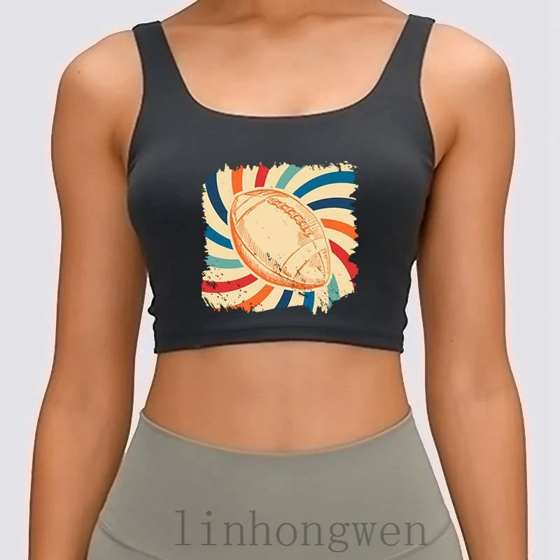 

Футбольный Американский Футбол Спорт регби подарок Команда Женская майка индивидуальный комический Досуг Интересный круглый вырез унисек...