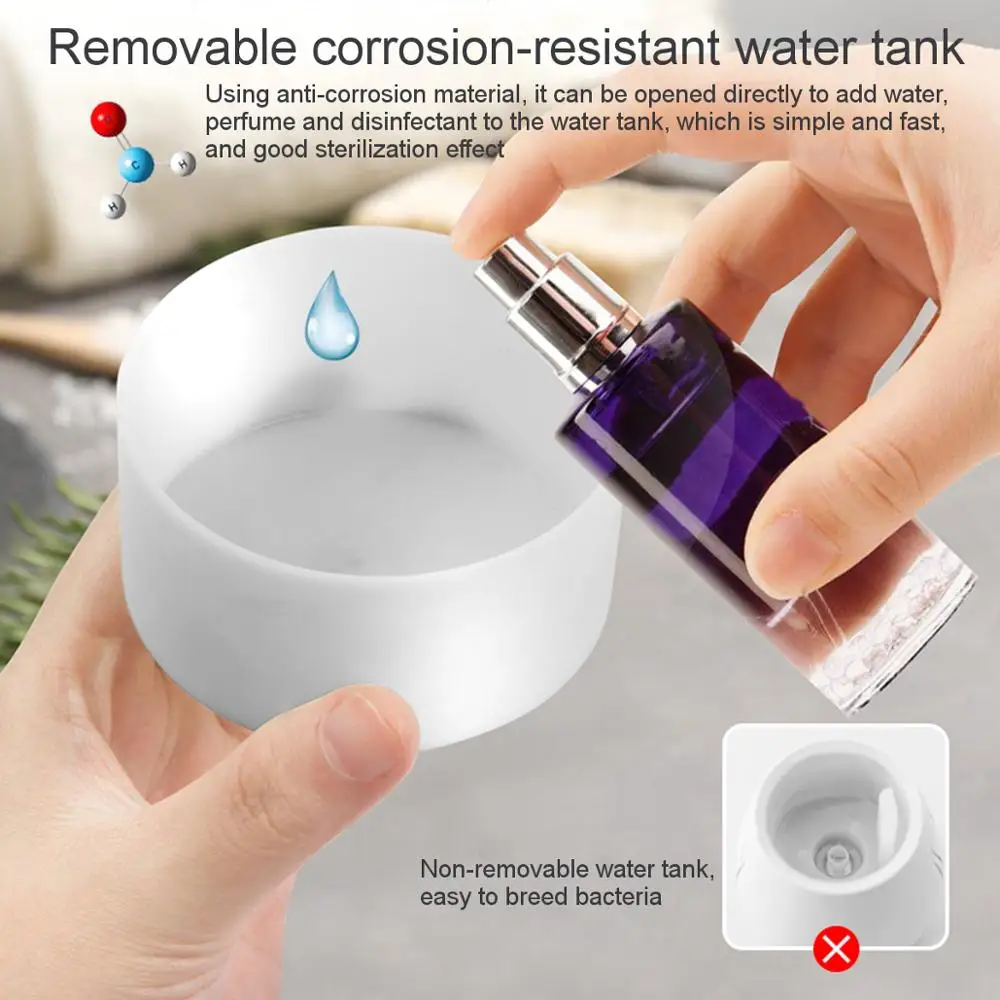 

2 IN 1 Removable UV Sterilization Humidifier Intelligent Adjustment Purifier