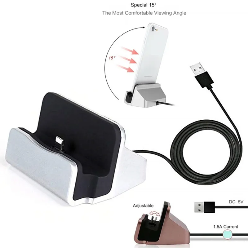 Настольное зарядное устройство док-станция USB C 3 0 для синхронизации зарядки Samsung