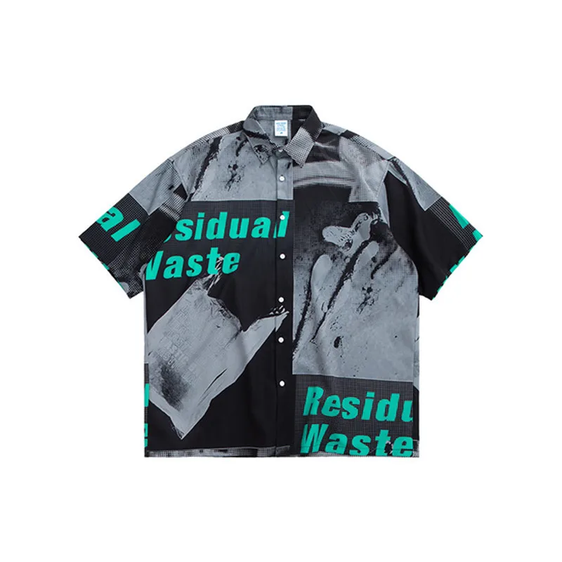 

Shirts Summer New Arrival Women Fashion Print Short Sleeve Hawaiian Shirt Female Casual Slim Fit Beach Shirts