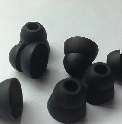 Силиконовые амбушюры 10 шт. сменные двухслойные наушники вкладыши гарнитура