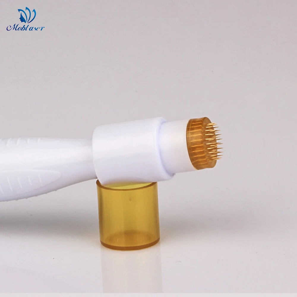 мезороллер для лица с иголками Титановая микроигла роликовый Дерма ролик борода