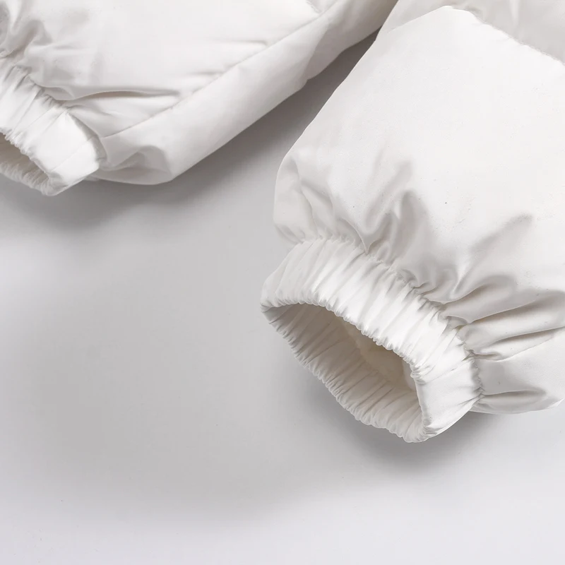 Детский цельный пуховик для мальчиков и девочек верхняя одежда новорожденных с