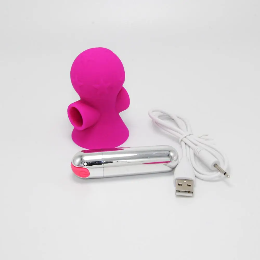12 Частотный USB Перезаряжаемый вибратор-Пуля для стимуляции клитора груди