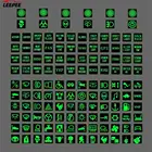 Настенные переключатели украшения ПВХ световой автомобиля Стикеры рокер метка переключателя цепи Панель наклейка